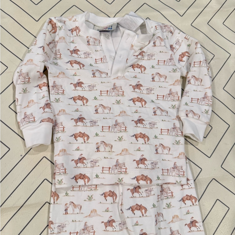 Ruth and Ralph Rodeo Pajama Set - Picture 2 of 12
